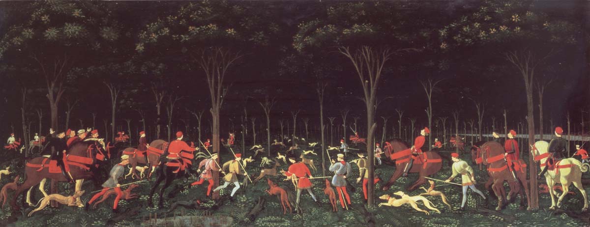 UCCELLO, Paolo Hunt in night